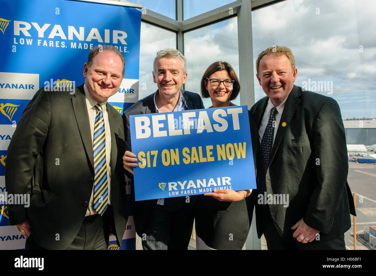 Belfast, Northern Ireland. 20 Sep 2016 Brian Carlin (L), Director of