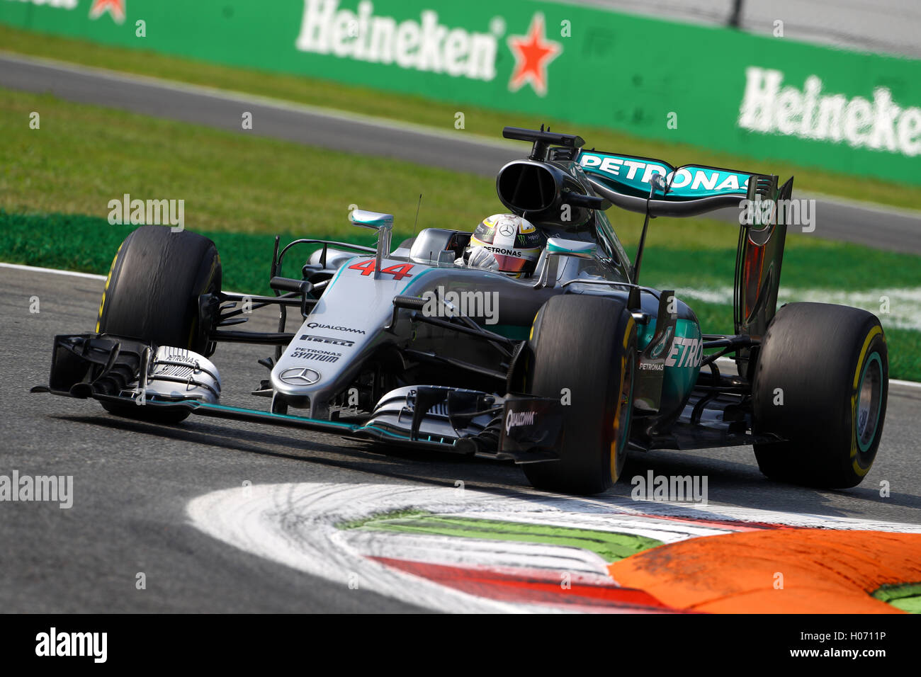 Lewis Hamilton; AMG Mercedes F1 Team; 2016 Italian Gp; Monza Stock ...