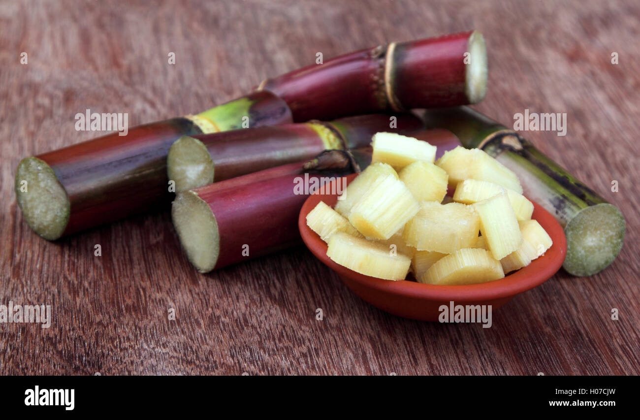 Fresh red sugarcane Stock Photo Alamy