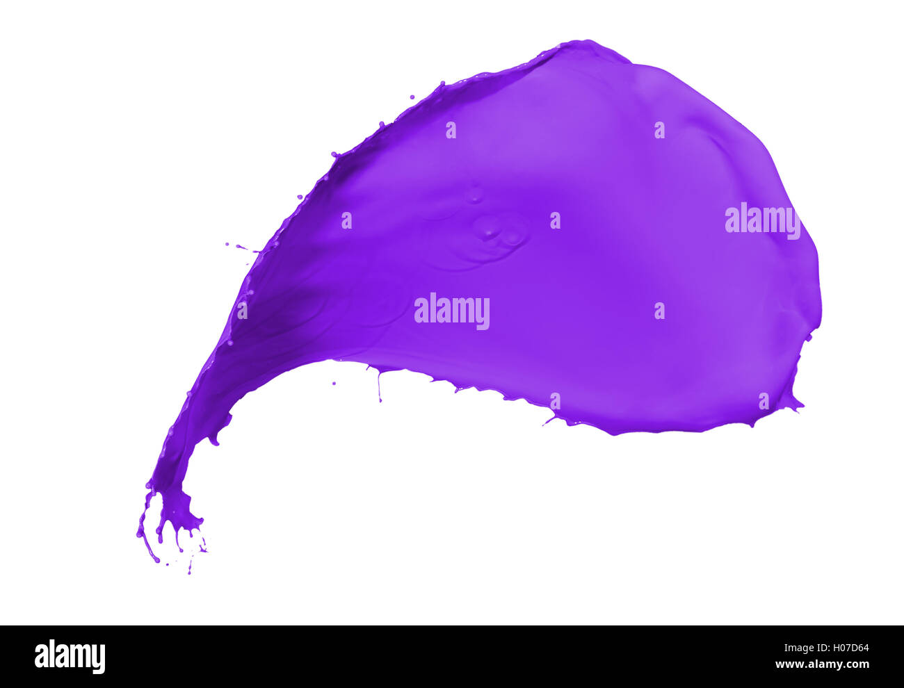 purple paint splash Stock Photo Alamy