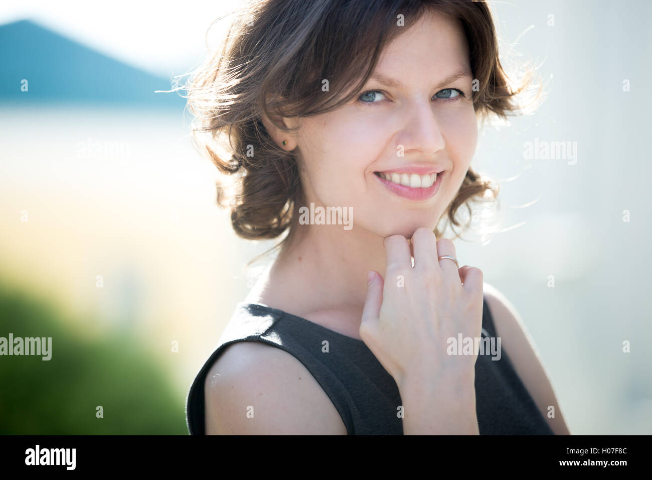 Attractive caucasian woman hi-res stock photography and images - Alamy