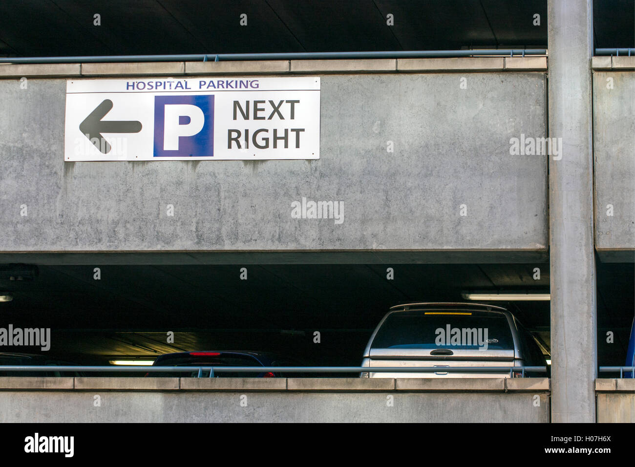 Hospital Car Park Stock Photo Alamy