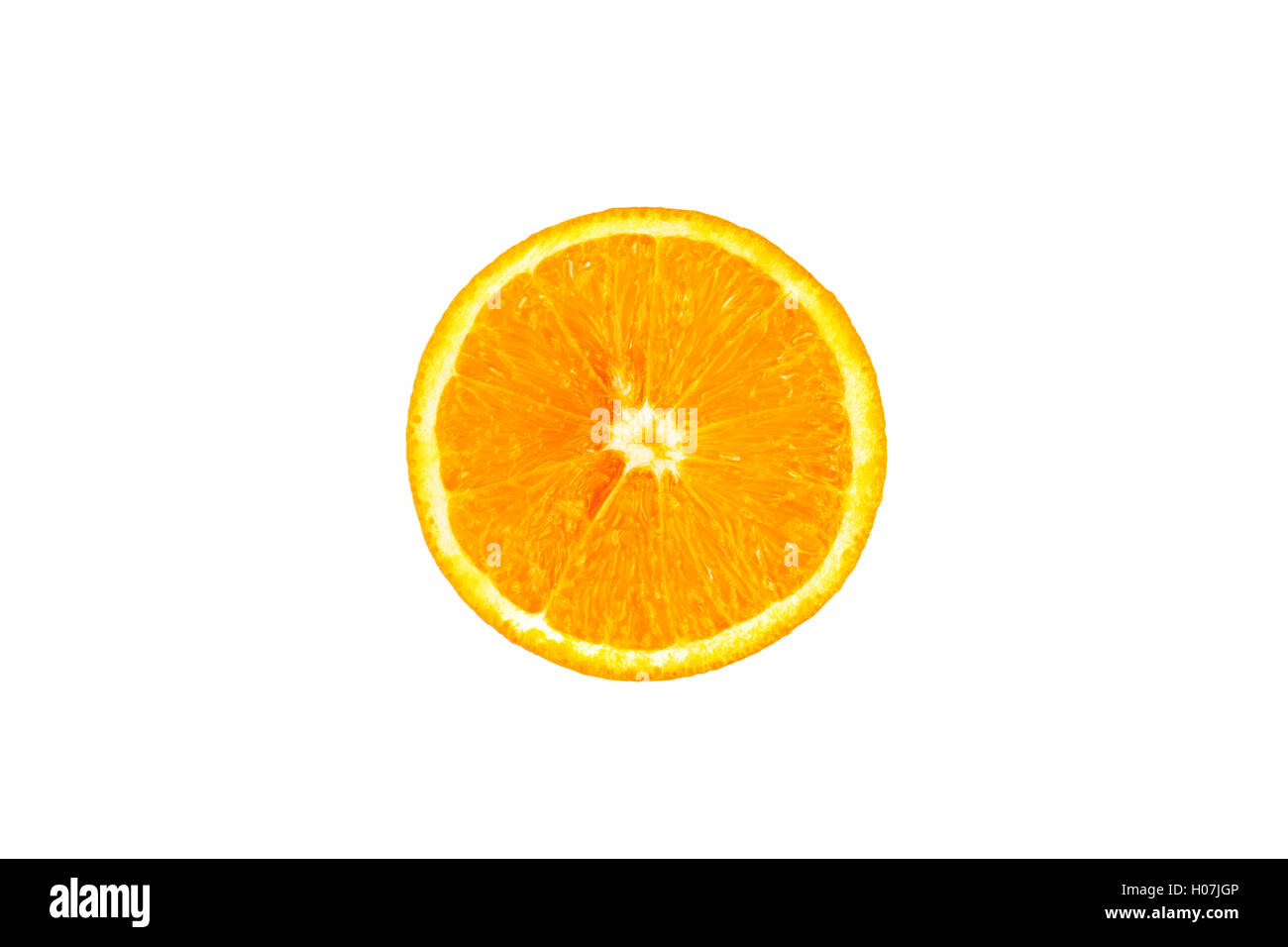 Round cut ripe orange hi-res stock photography and images - Alamy