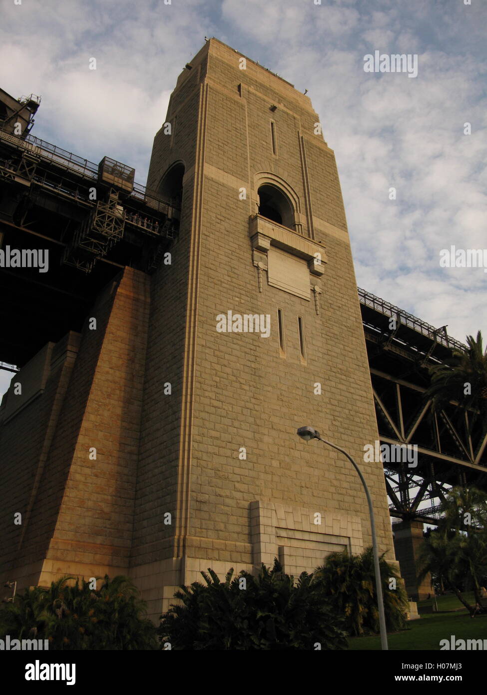 Pillar, Harbour Bridge, Sydney Stock Photo Alamy