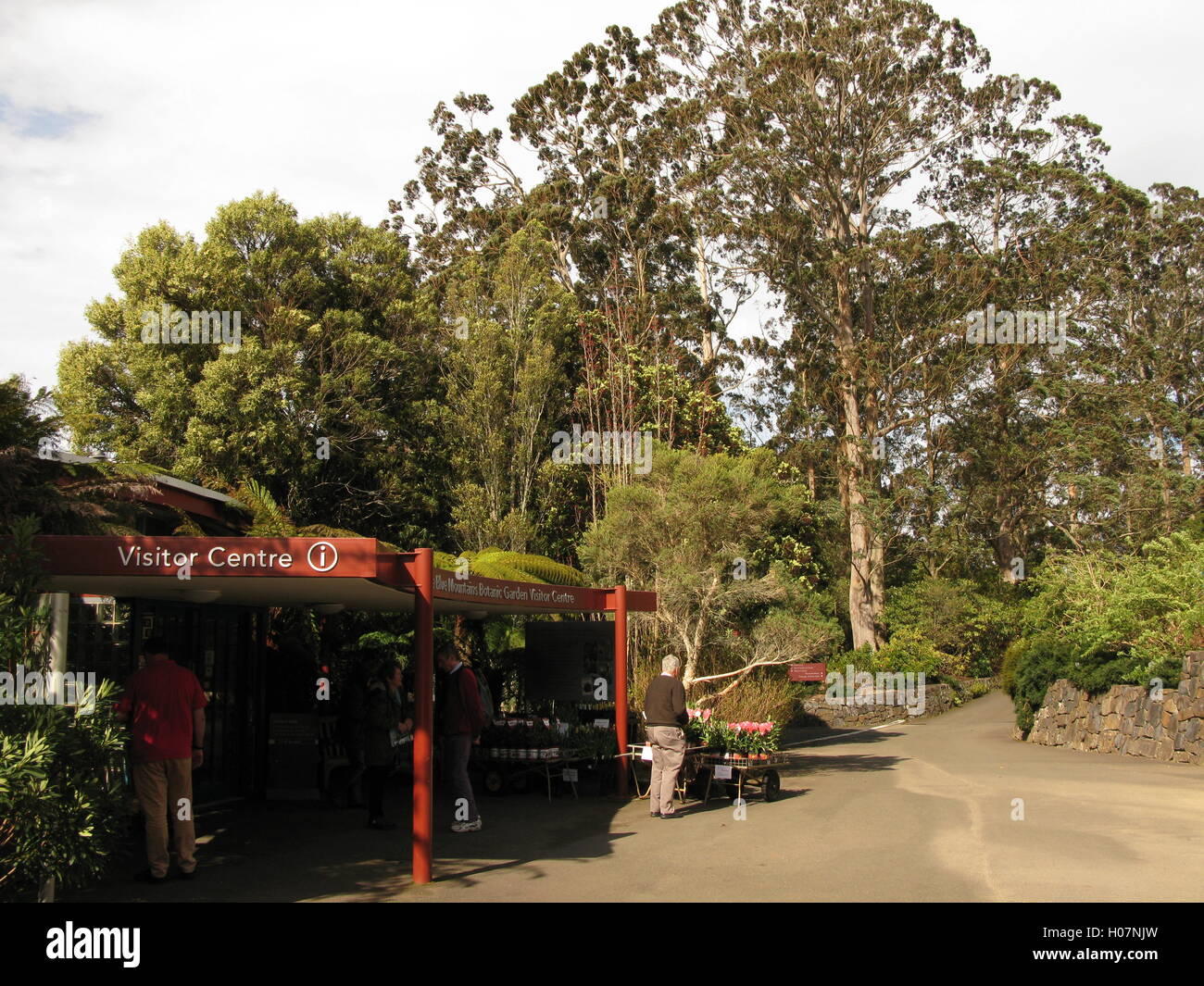 Visitor Centre, Blue Mountains Botanic Garden, Mount Tomah, Blue Mountains, New South Wales, Australia Stock Photo