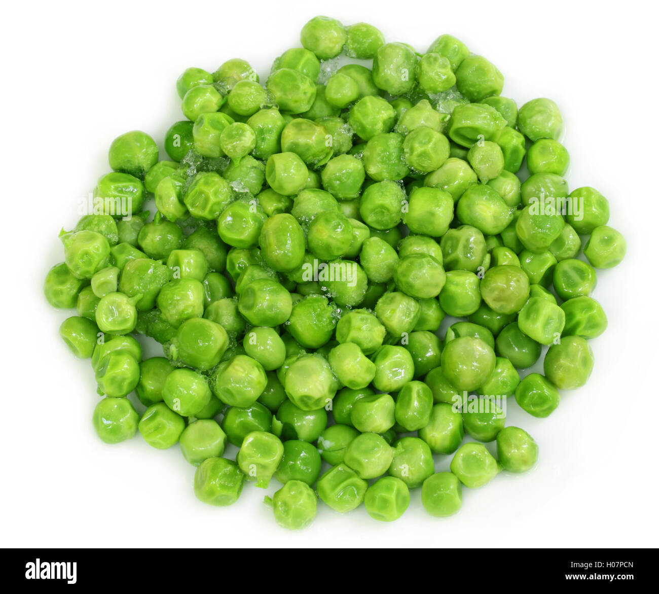 Frozen green peas Stock Photo Alamy