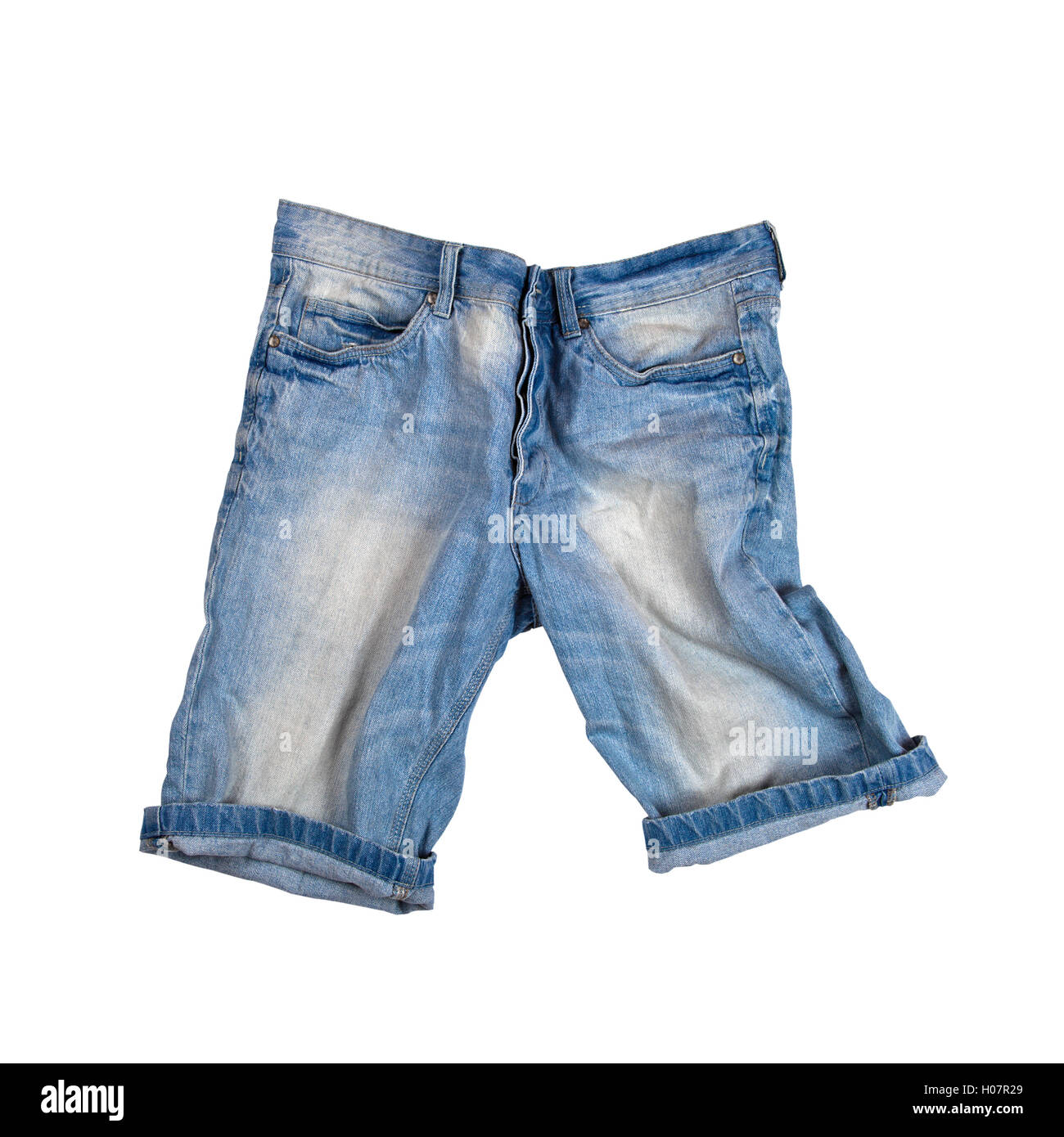 blue jeans shorts Stock Photo - Alamy
