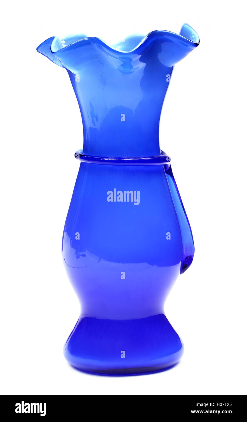 Glass flower vase Stock Photo Alamy