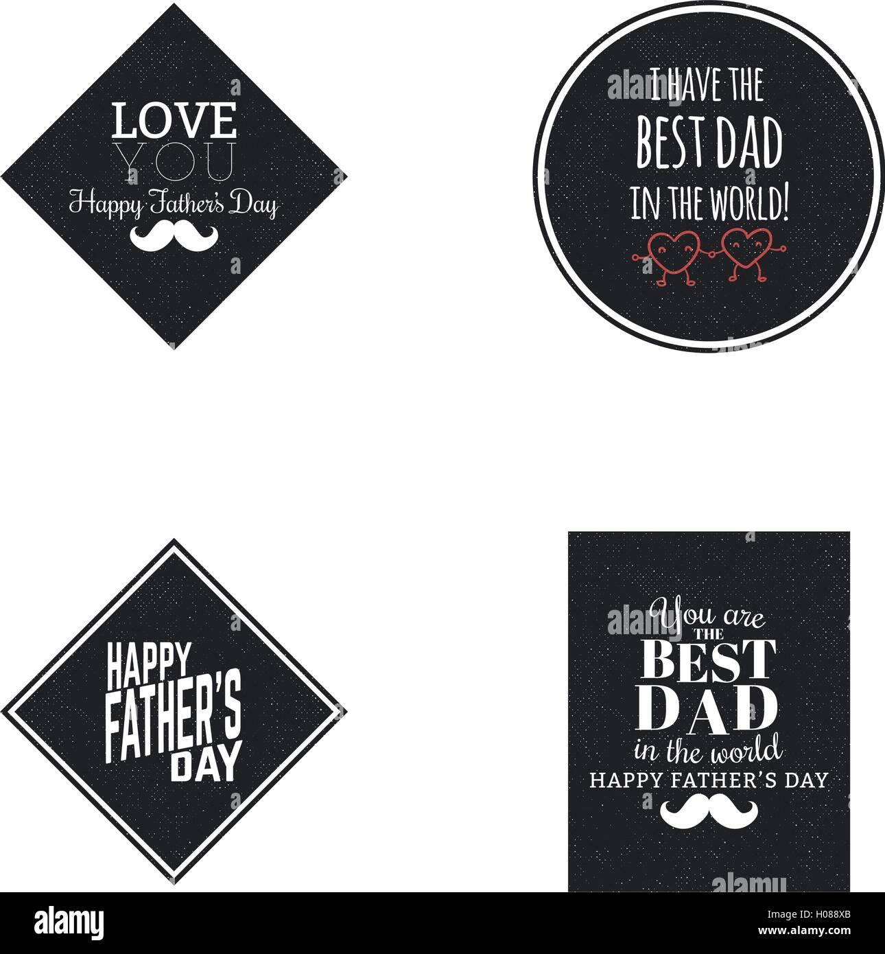 father day labels Stock Vector Image & Art Alamy