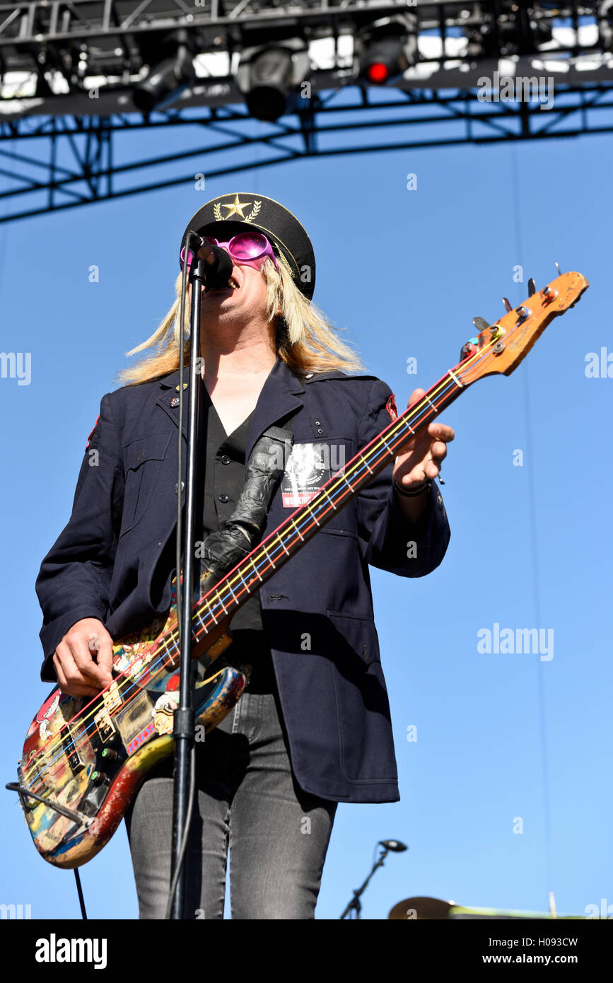 September 17, 2016, Irvine California, Chip Z'Nuff of the band Enuff Z