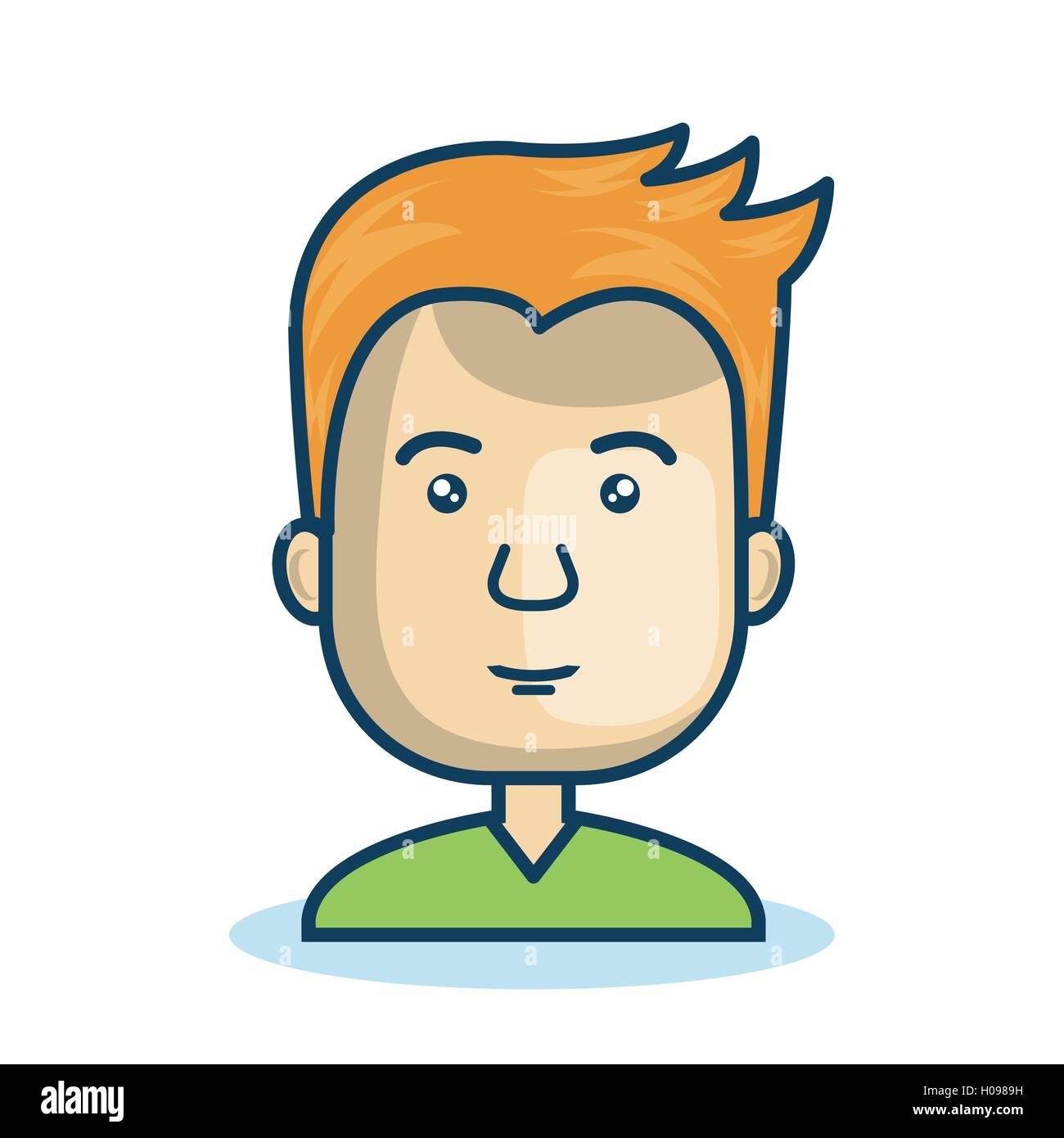 character man young isolated Stock Vector Image & Art - Alamy