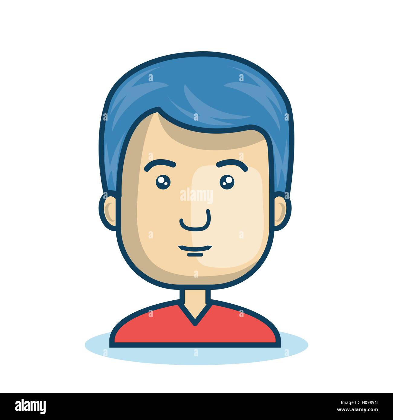 character man young isolated Stock Vector Image & Art - Alamy