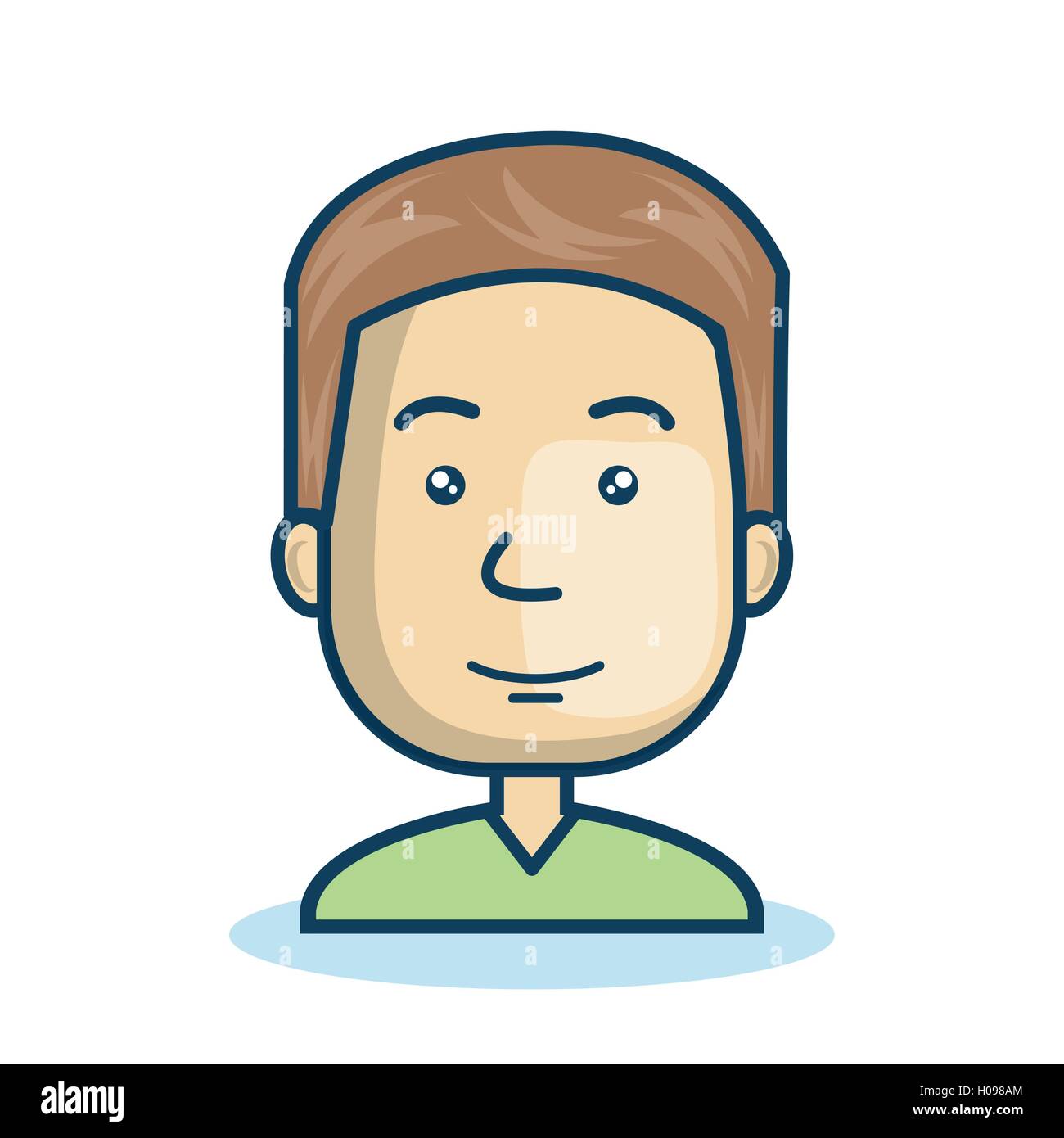 character man young isolated Stock Vector Image & Art - Alamy