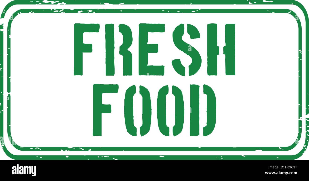 Healthy food label Stock Vector Image & Art - Alamy