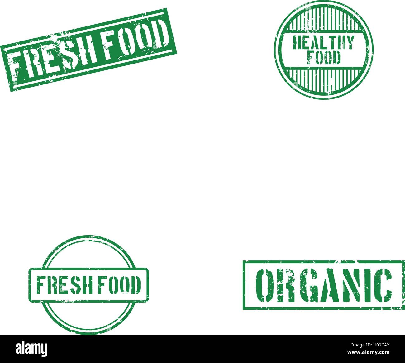 Healthy food labels Stock Vector Image & Art - Alamy