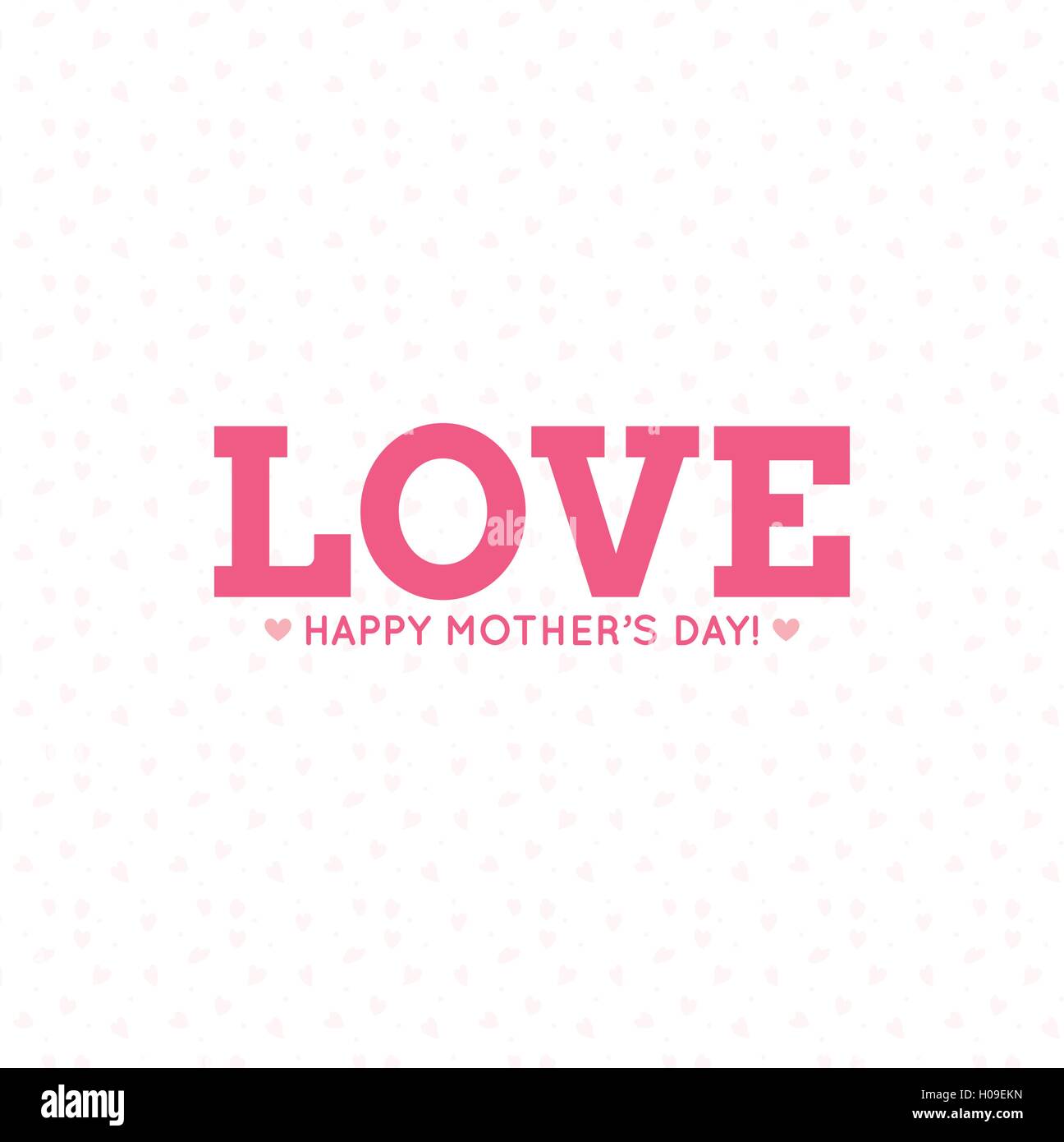 Happy Mothers day Stock Vector Image & Art - Alamy