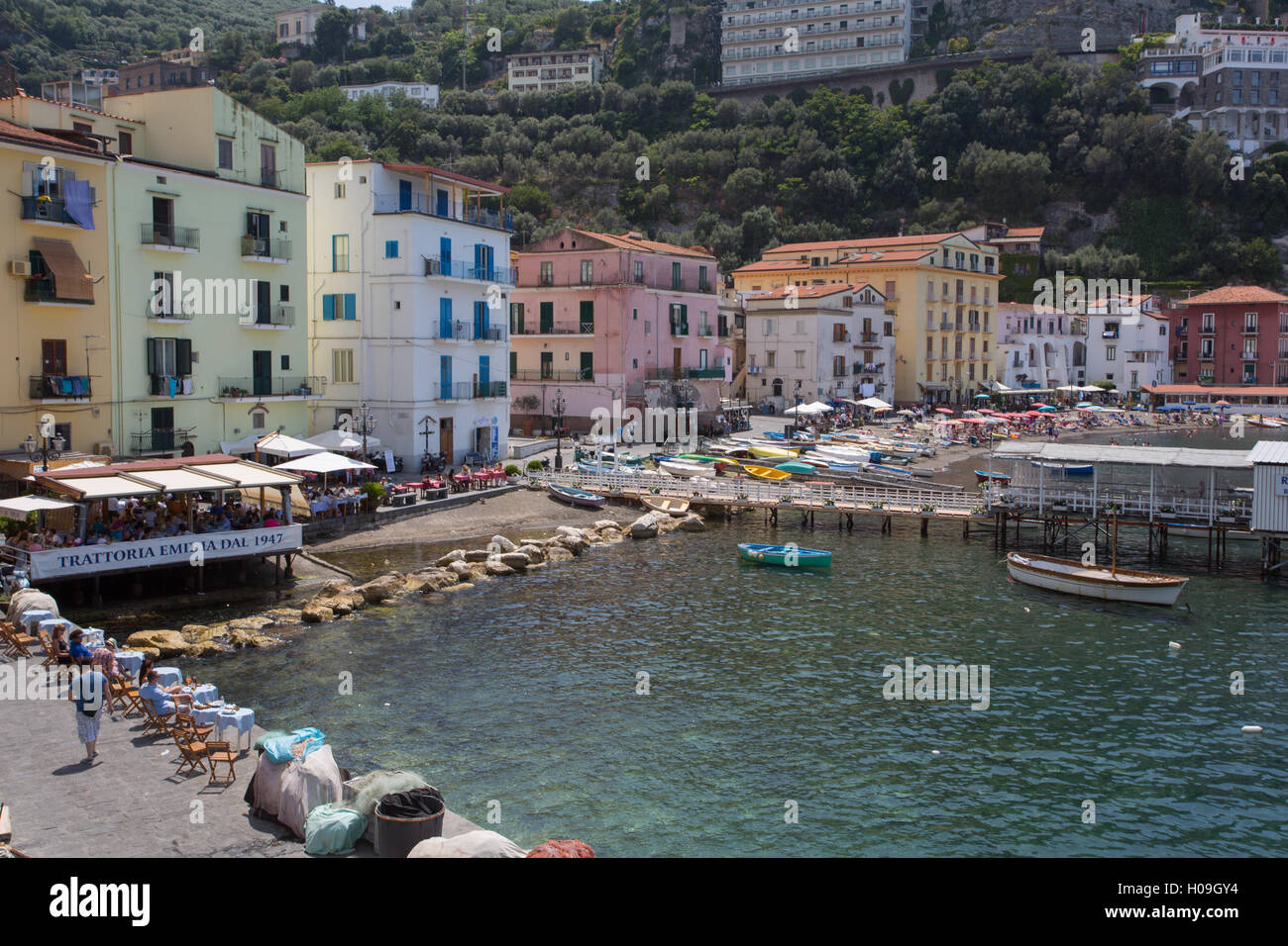 Marina Grande, Sorrento, Costiera Amalfitana (Amalfi Coast), UNESCO World Heritage Site, Campania, Italy, Europe Stock Photo