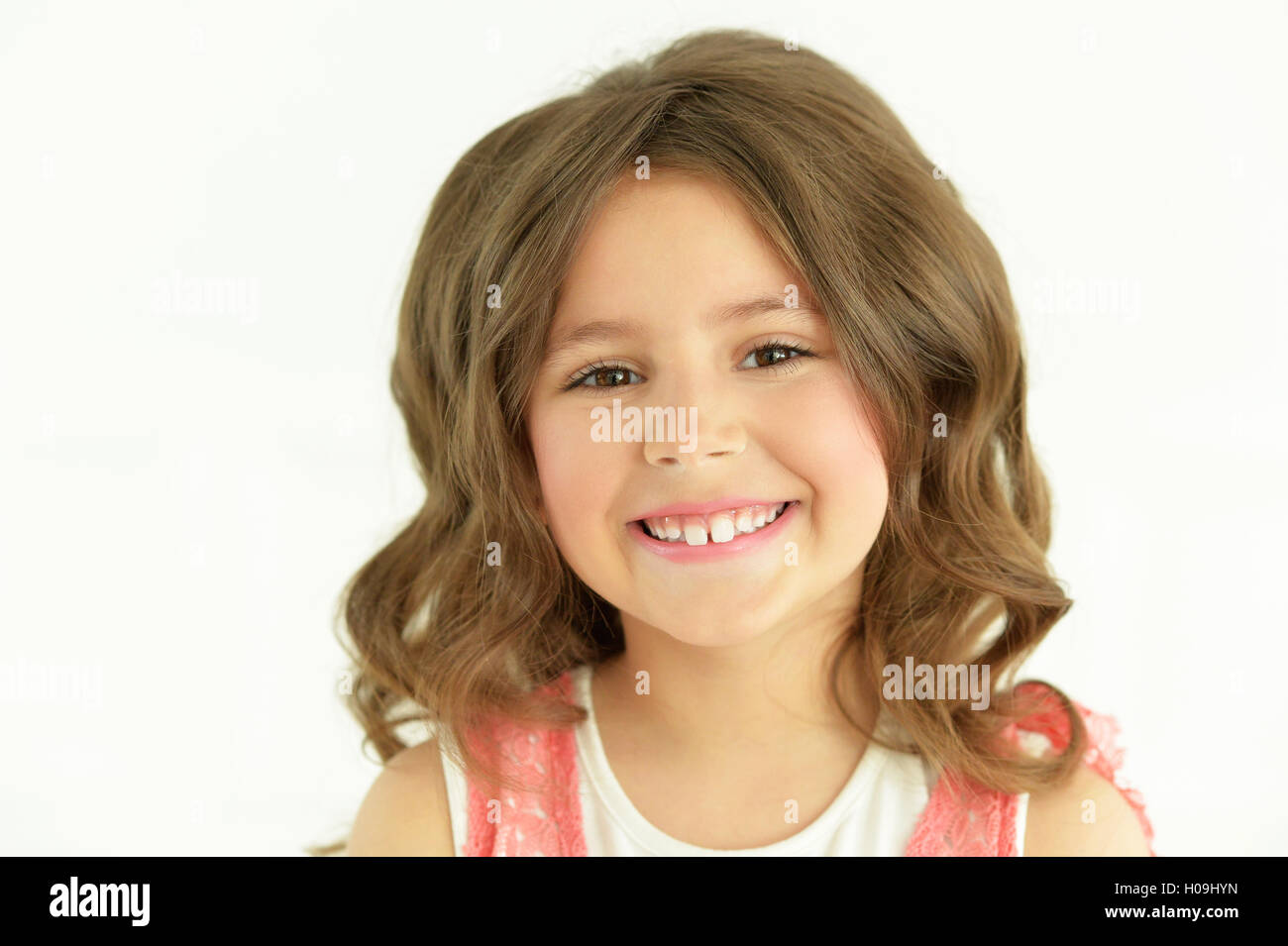 cute little girl posing Stock Photo - Alamy