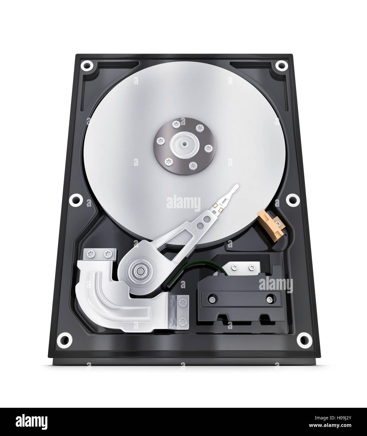 Parth computer HDD (done in 3d rendering) Stock Photo