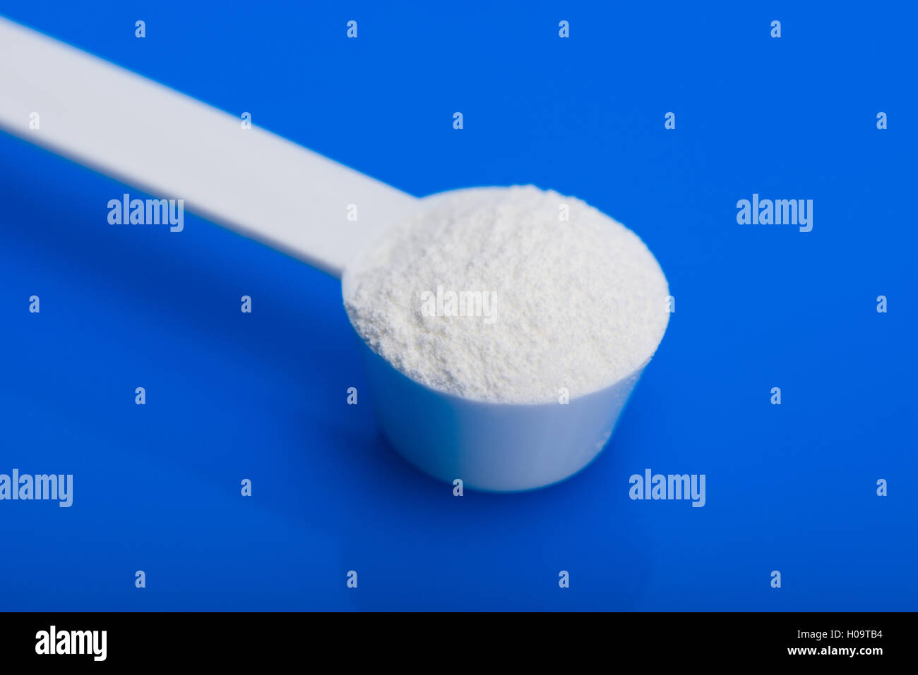 Sport supplement, creatine, hmb, bcaa, amino acid or vitamin mesure with powder. Sport nutrition