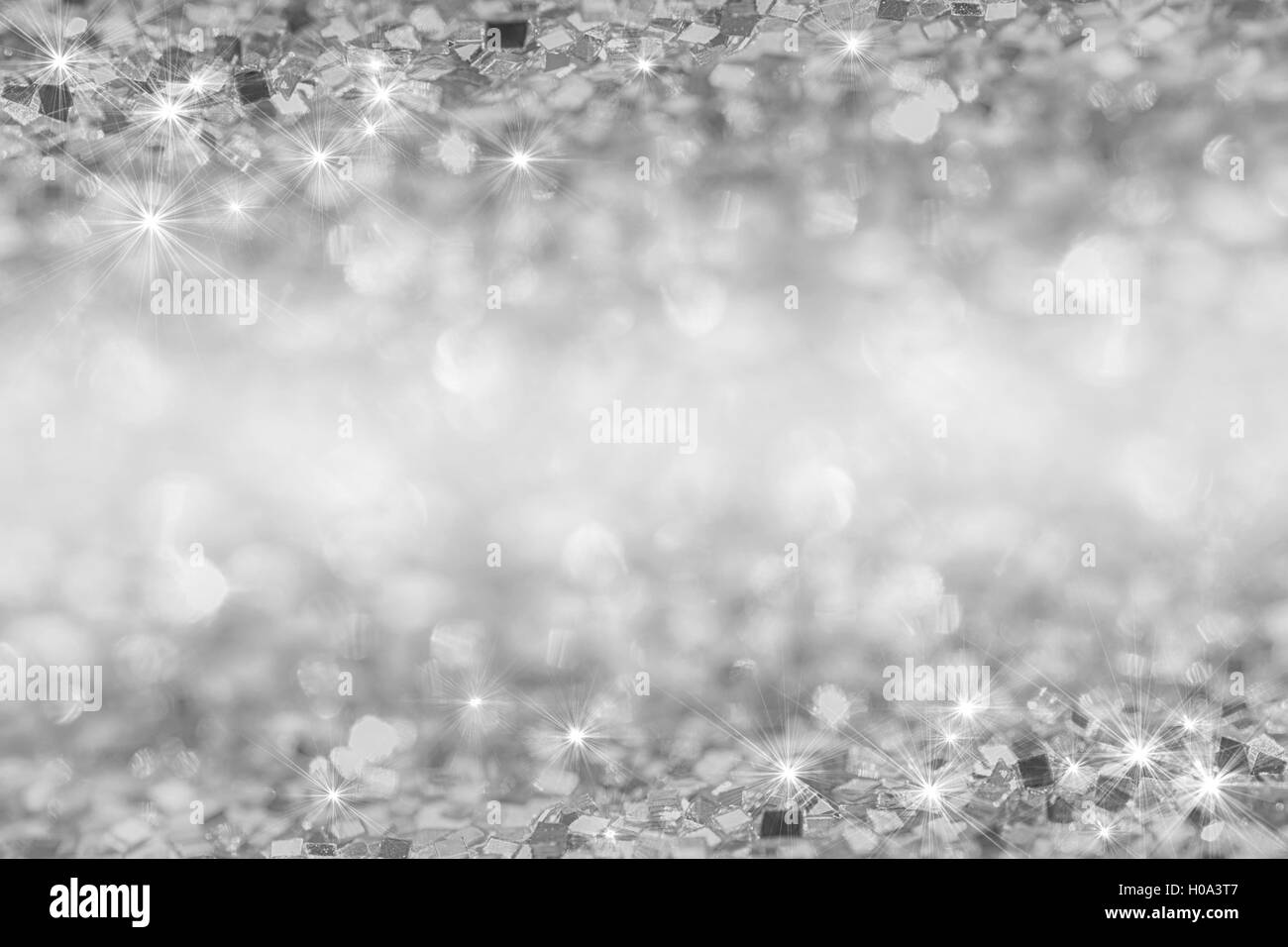 Abstract glitter silver texture with sparkles. Holiday background Stock ...