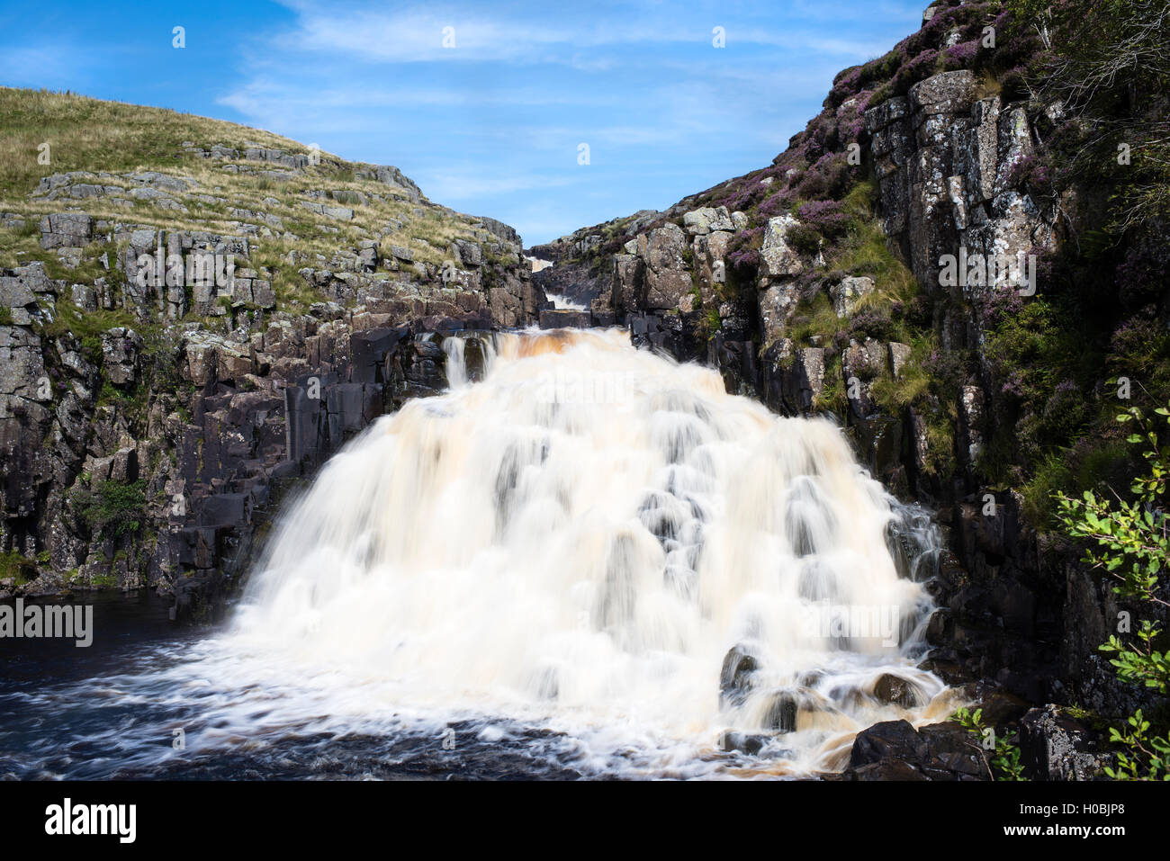 Cauldron Snout waterfall, Upper Teesdale National Nature Reserve