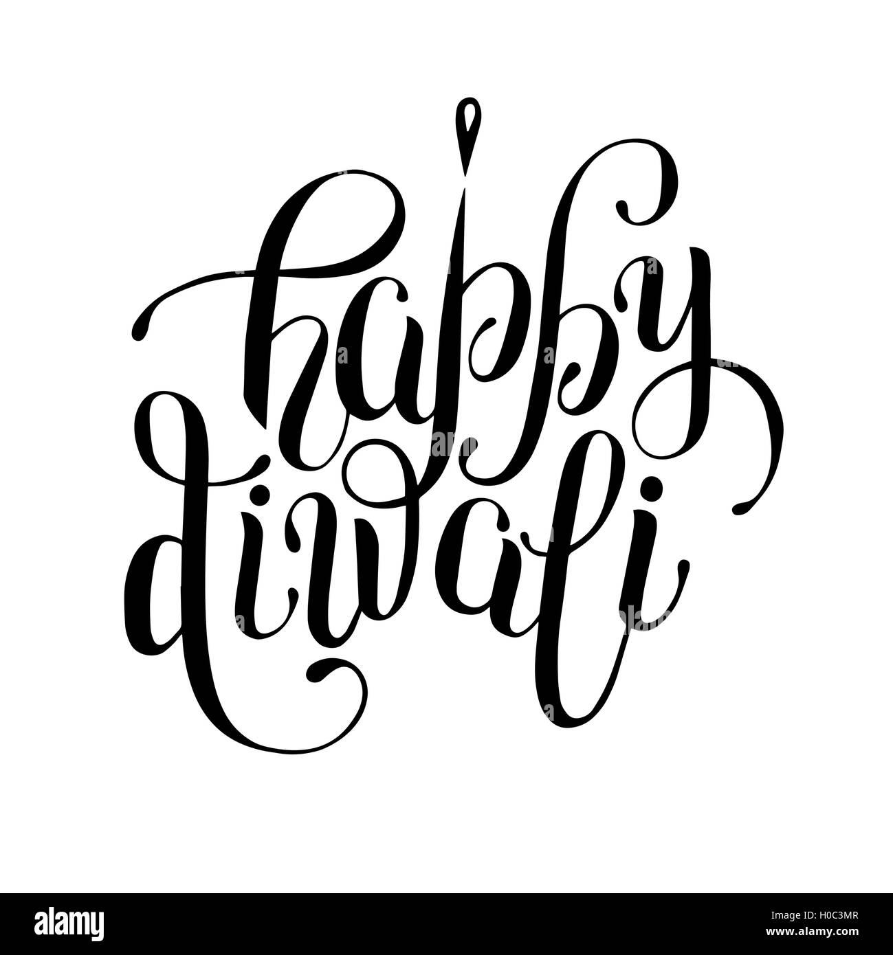 Happy cheap diwali calligraphy