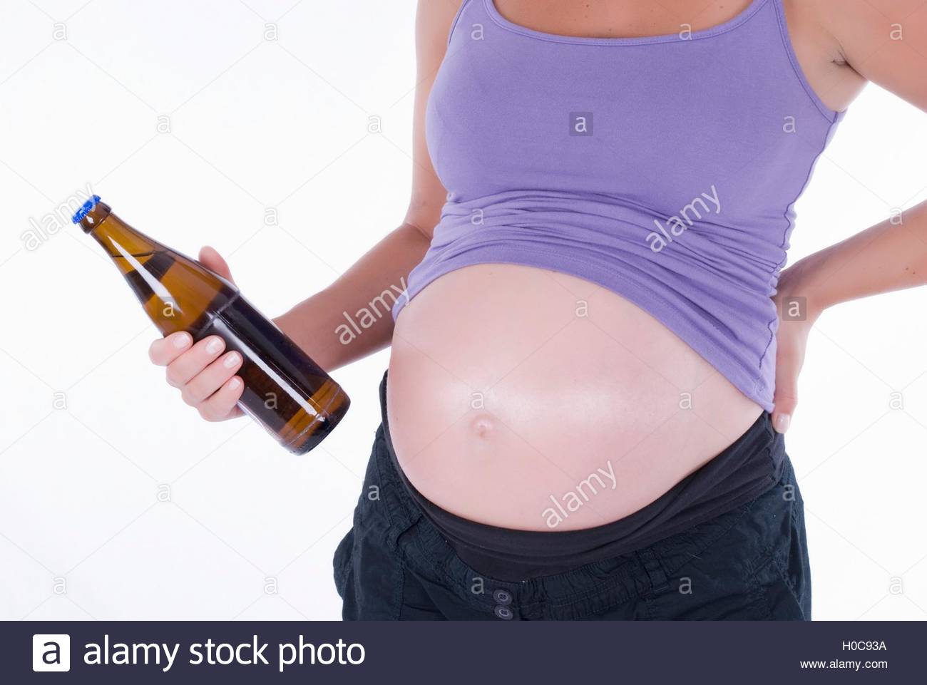 Woman Beer Belly Stock Photos & Woman Beer Belly Stock Images Alamy