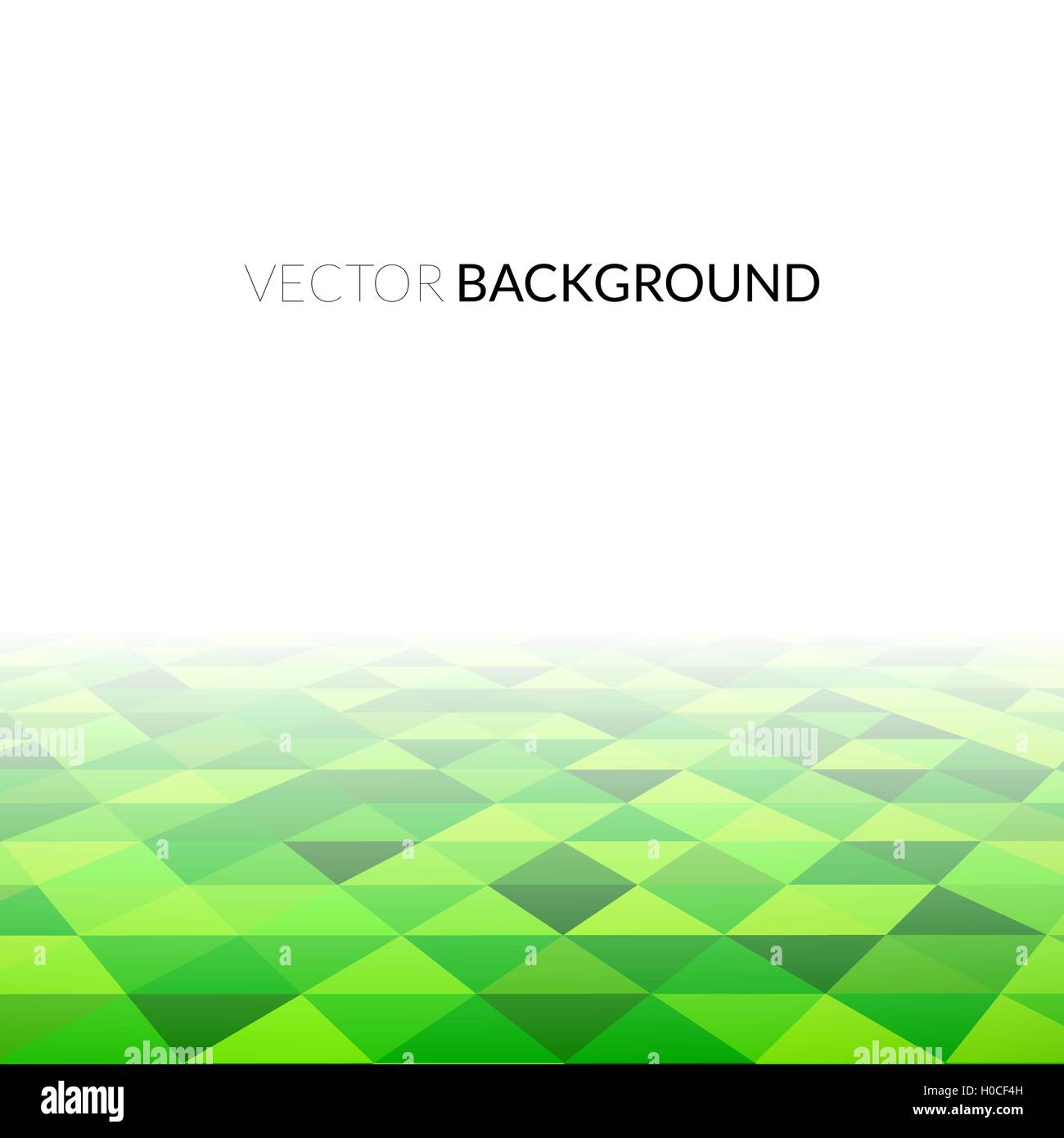 Abstract green triangle field hi-res stock photography and images - Alamy