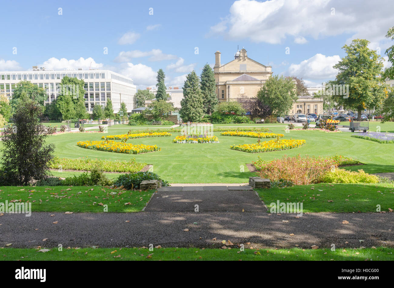 Imperial Gardens in Imperial Square, Cheltenham Stock Photo Alamy
