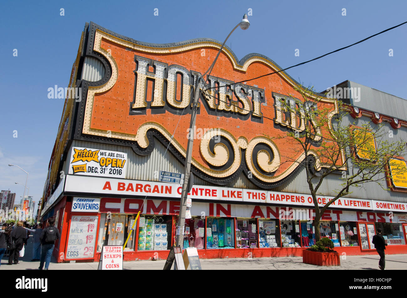 Honest Ed's Retail Store Stock Photo