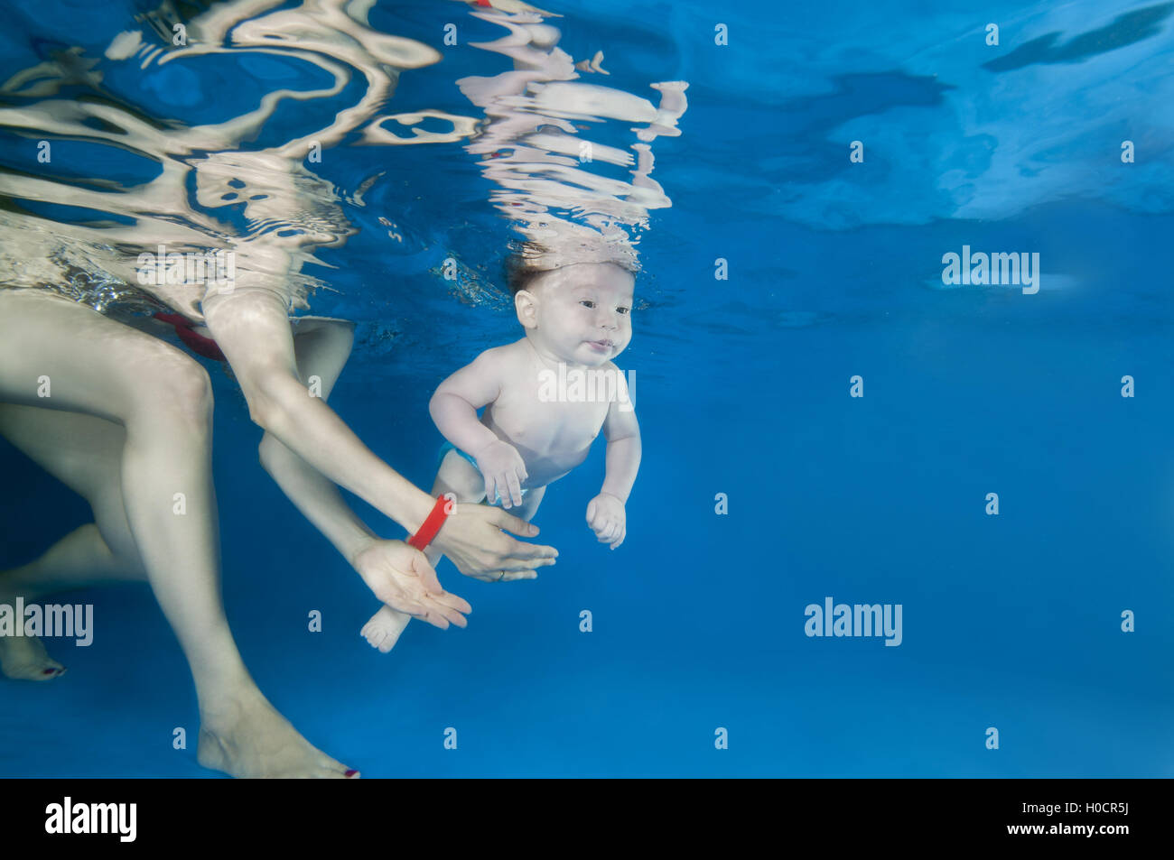 infant boy swim