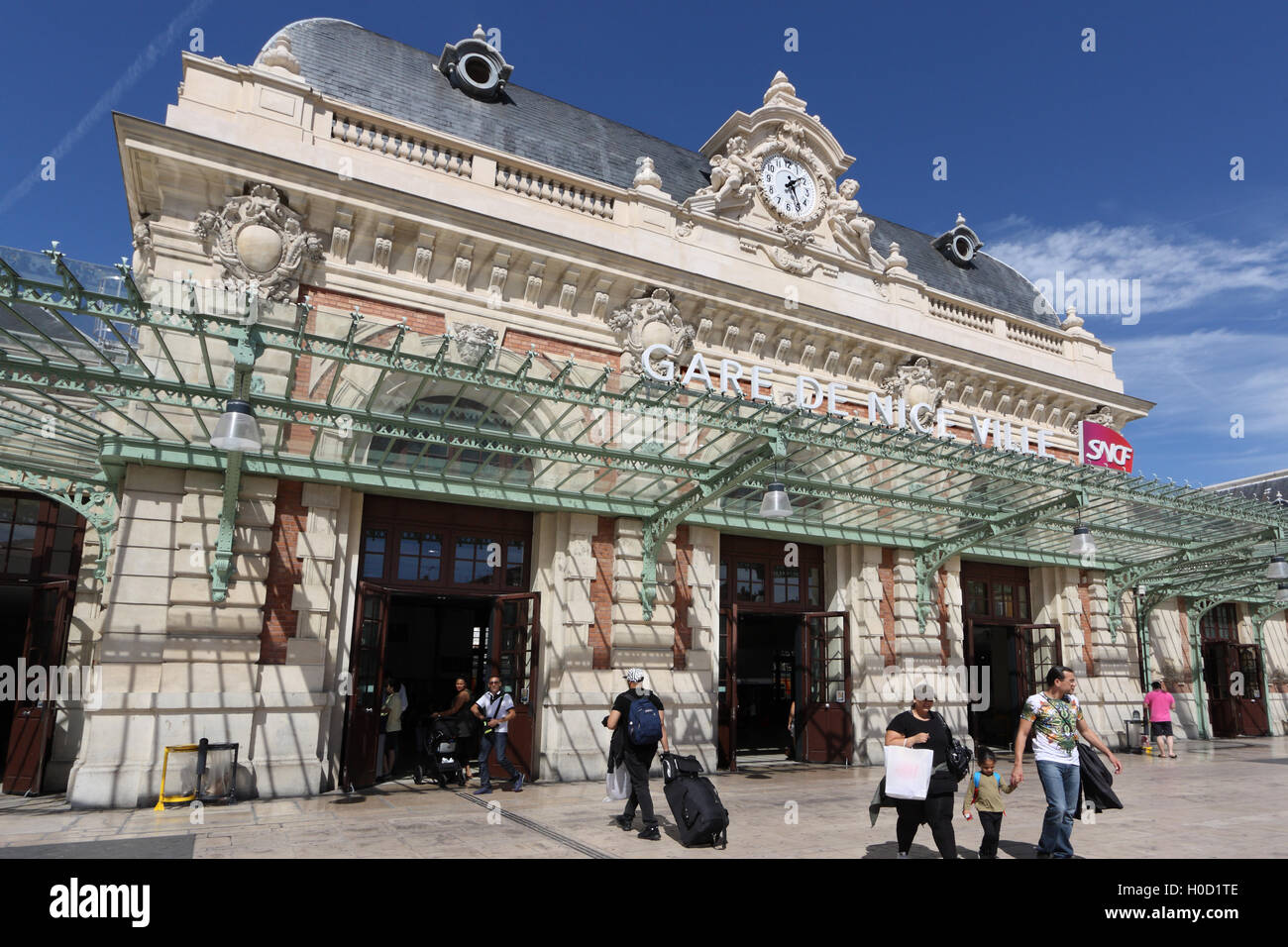 Gare de Nice-Ville (main railway station), Nice, Alpes Maritimes, Provence-Alpes-Cote d'Azur, France Stock Photo