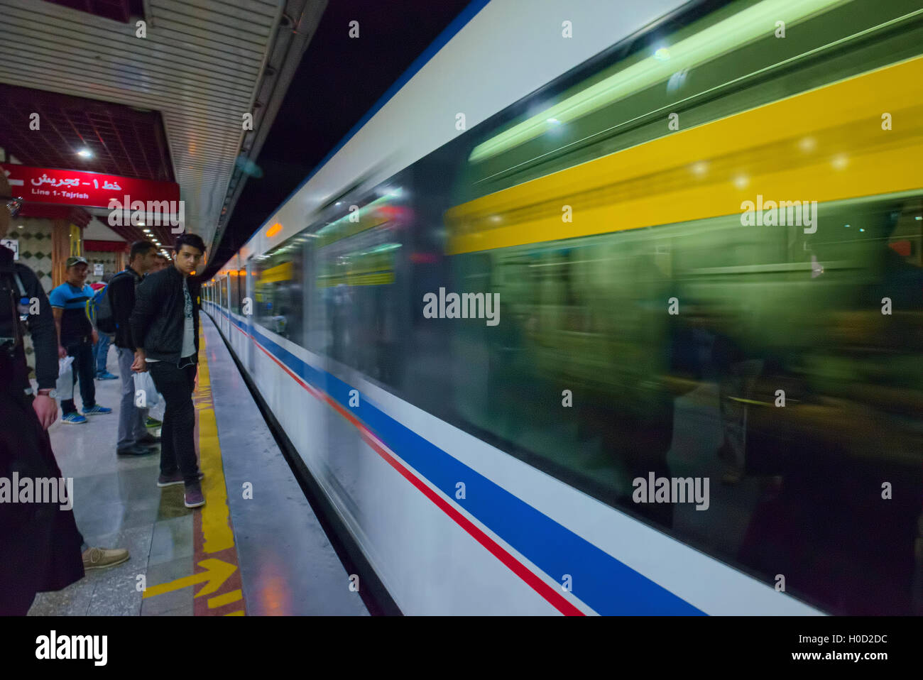 Our train is coming Stock Photo Alamy