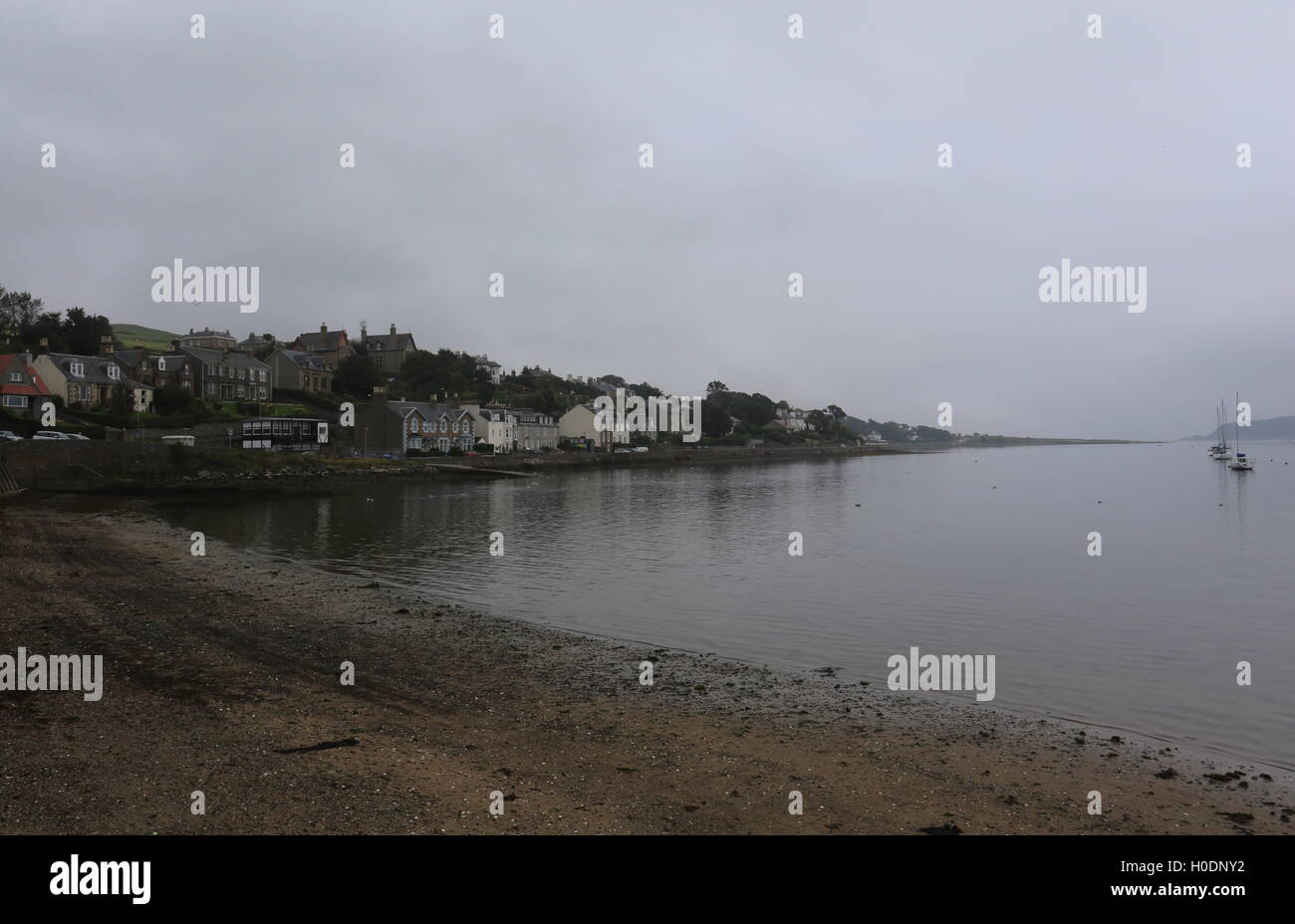 Campbeltown waterfront Scotland September 2016 Stock Photo Alamy
