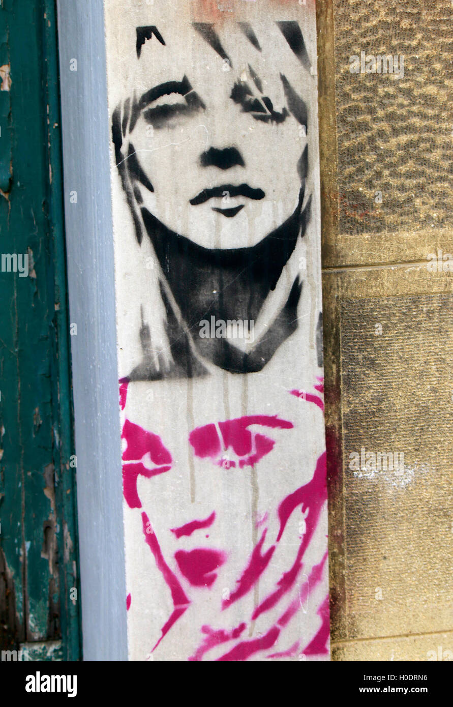 Graffity - Impressionen, Wirtschaftskrise Griechenland, 5. April 2016, Athen, Griechenland. Stock Photo