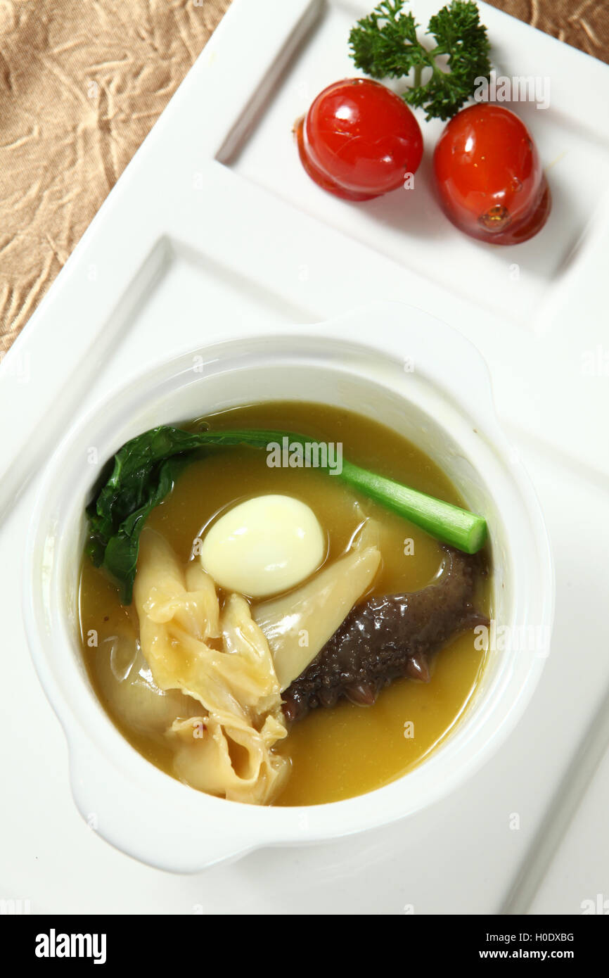 Source Tanjiacai of "braised fish maw, sea cucumber" called Jingtai on