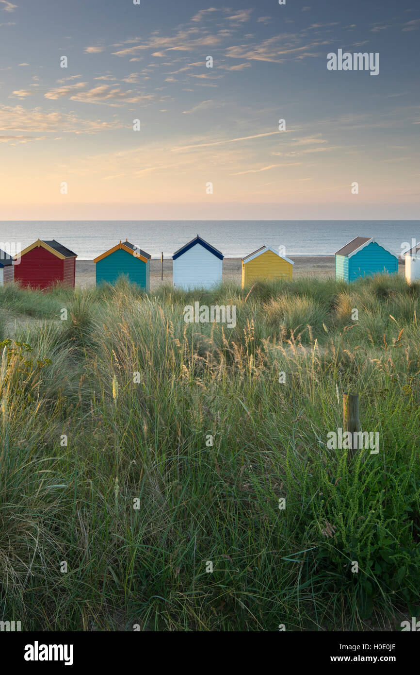 Southwold Beach, Southwold, Suffolk, England, UK Stock Photo