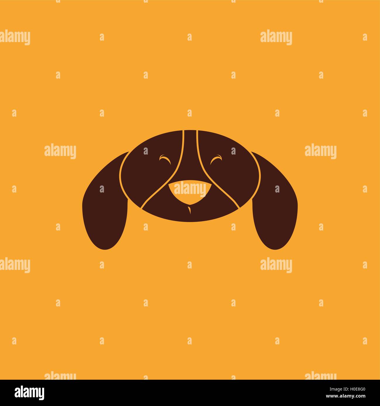 Cute dog Face Stock Vector Image & Art - Alamy
