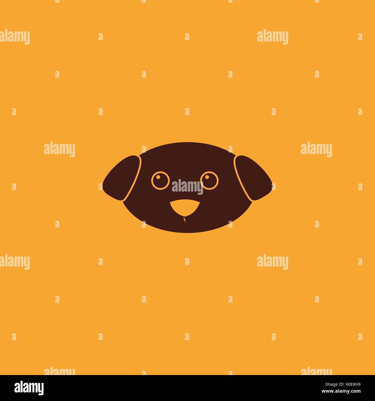 Cute dog Face Stock Vector Image & Art - Alamy