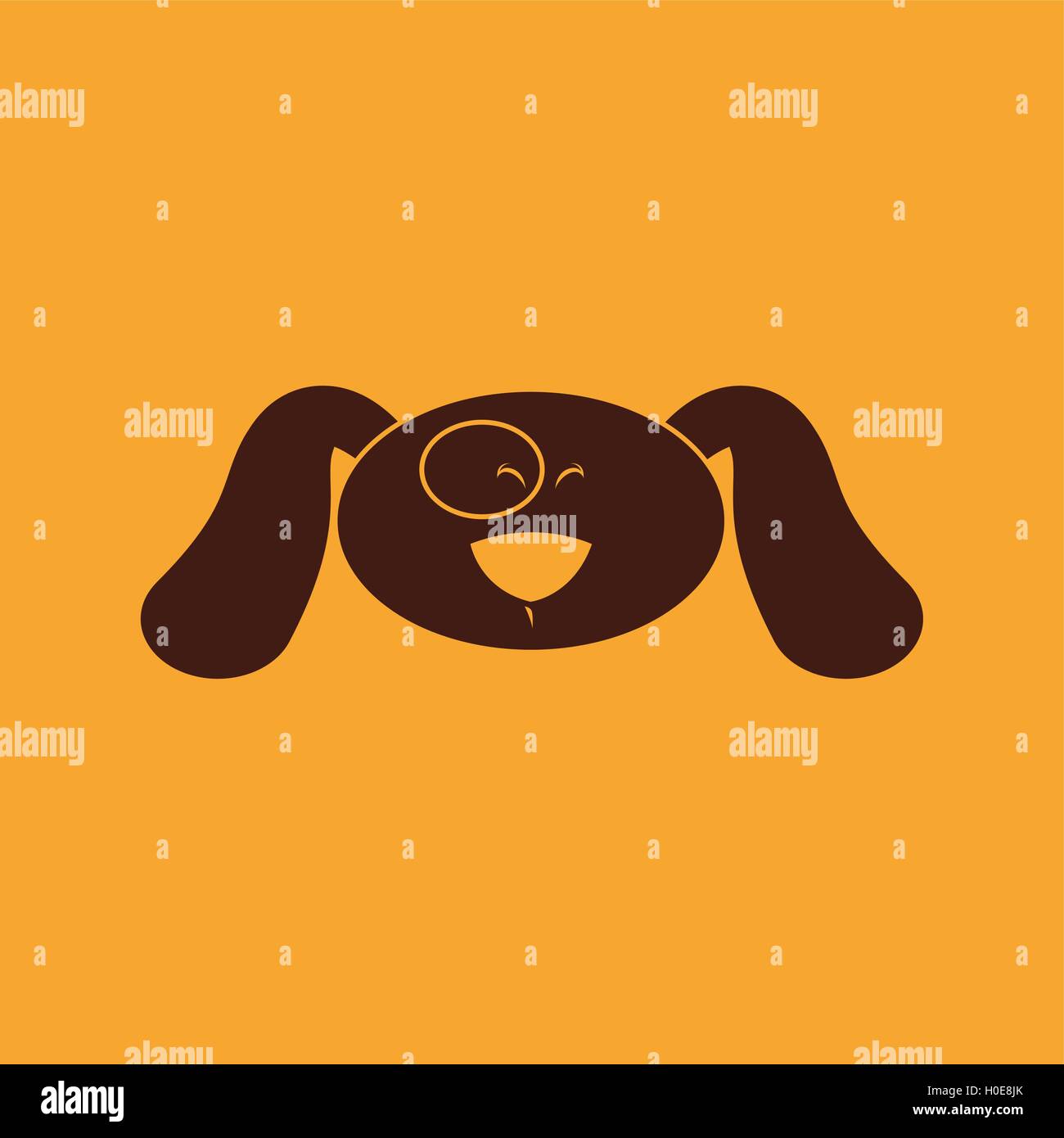 Cute dog Face Stock Vector Image & Art - Alamy