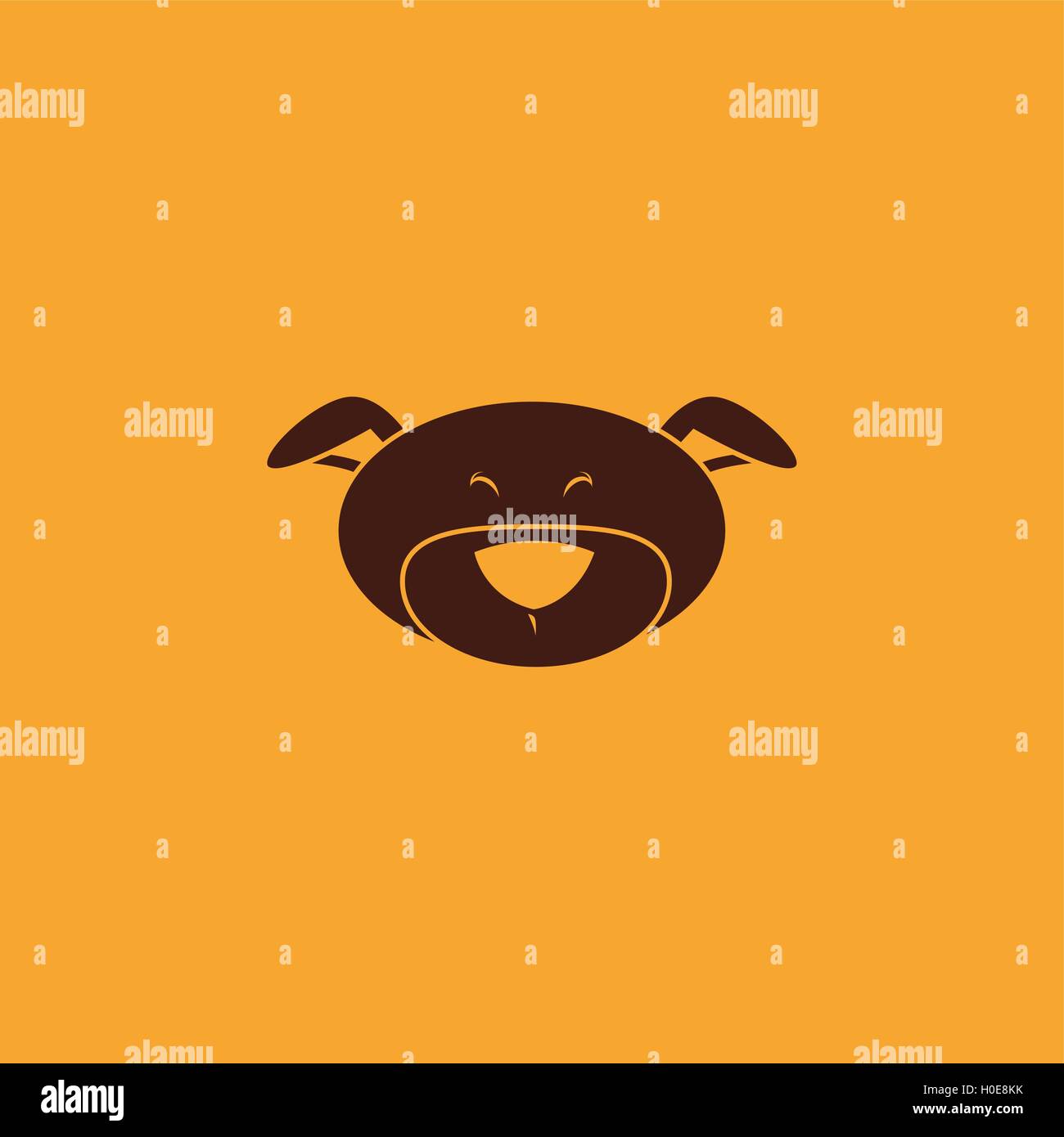 Cute dog Face Stock Vector Image & Art - Alamy