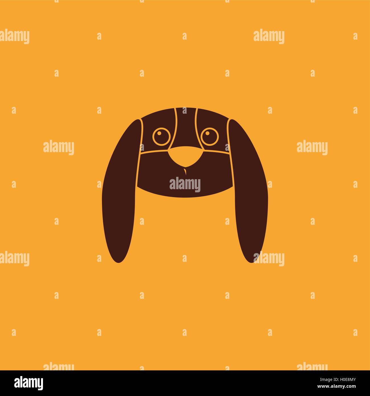Cute dog Face Stock Vector Image & Art - Alamy