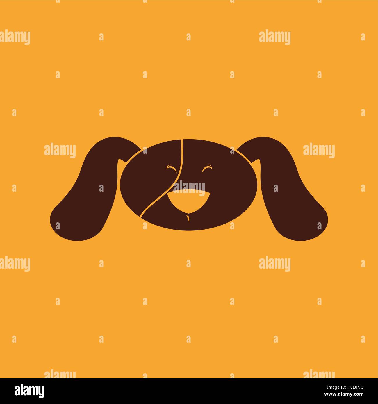Cute dog Face Stock Vector Image & Art - Alamy