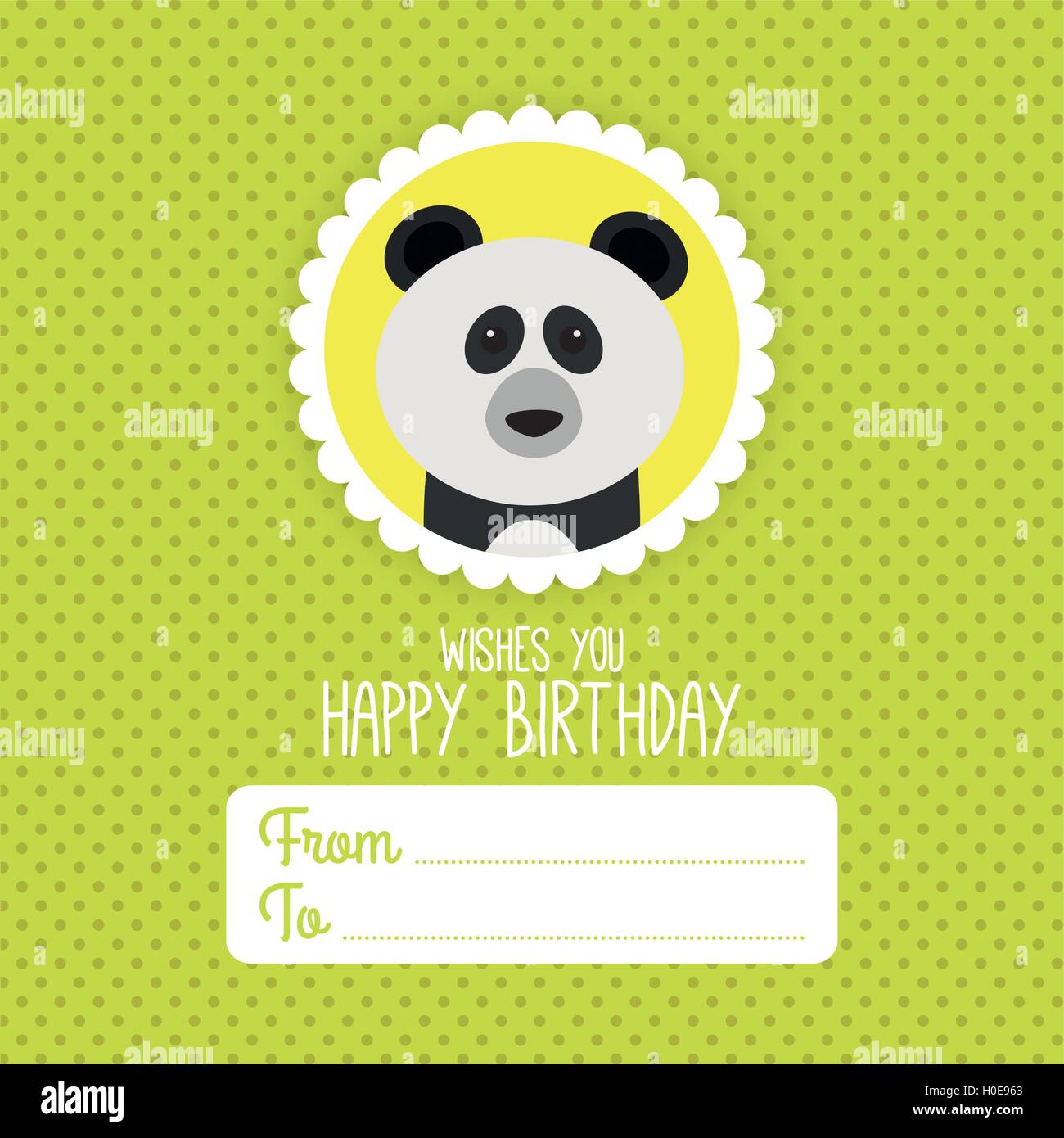 Happy birthday card Stock Vector Image & Art Alamy