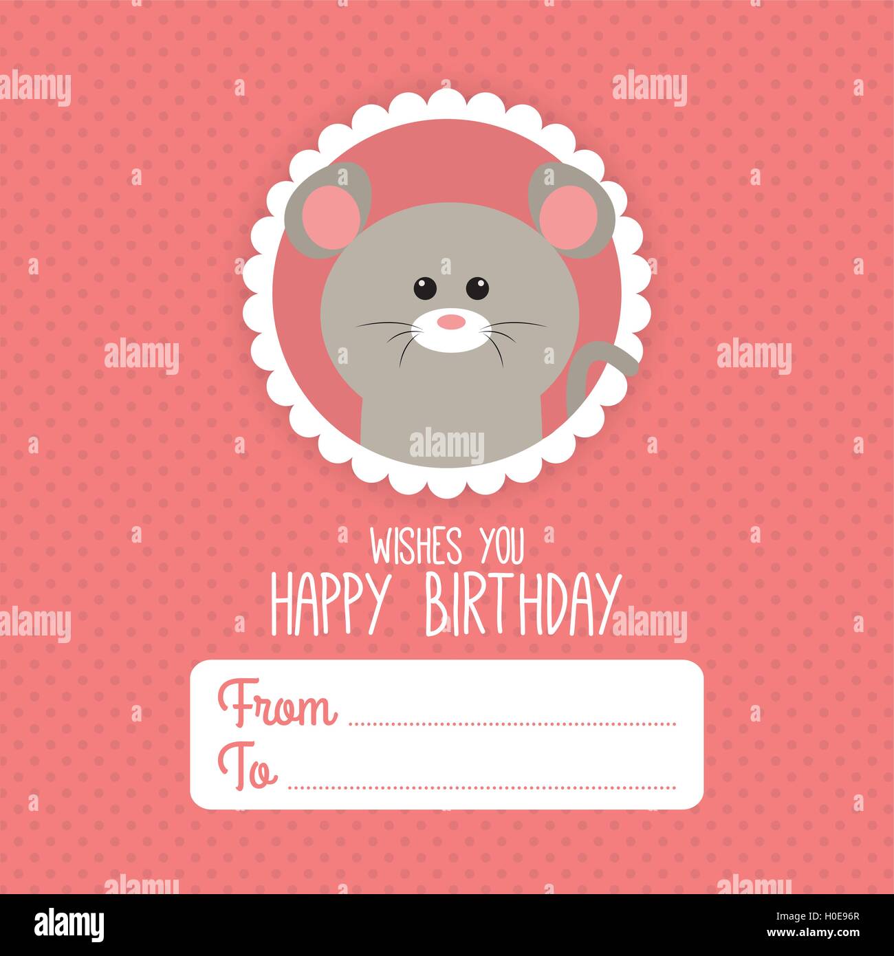 Happy birthday card Stock Vector Image & Art - Alamy