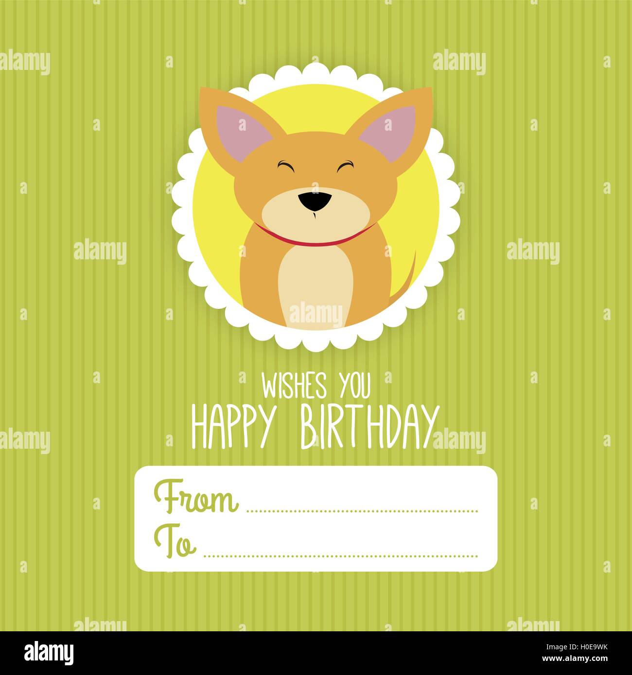 Happy birthday card Stock Vector Image & Art - Alamy