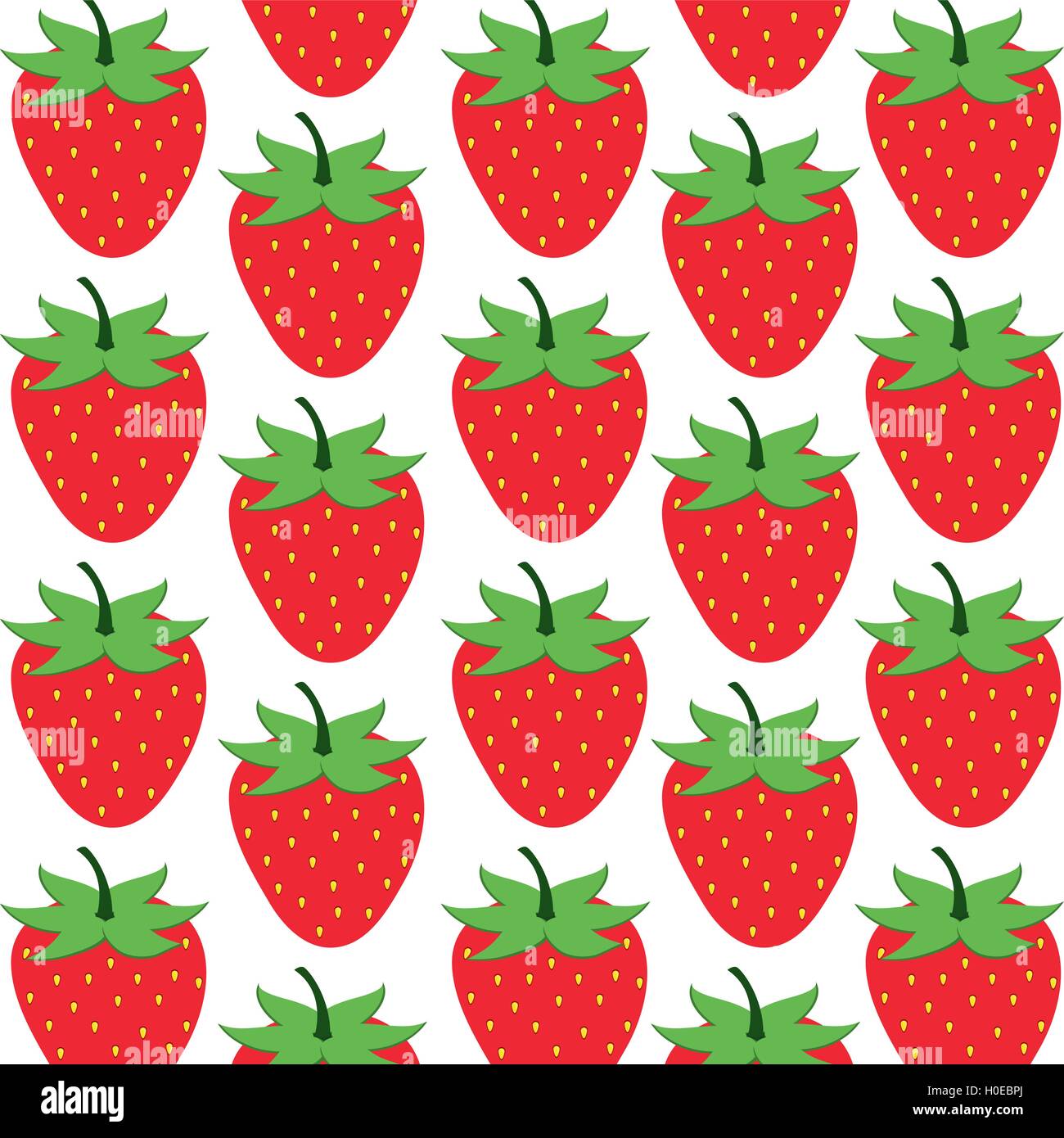 Strawberry fruit background Stock Vector Image & Art Alamy