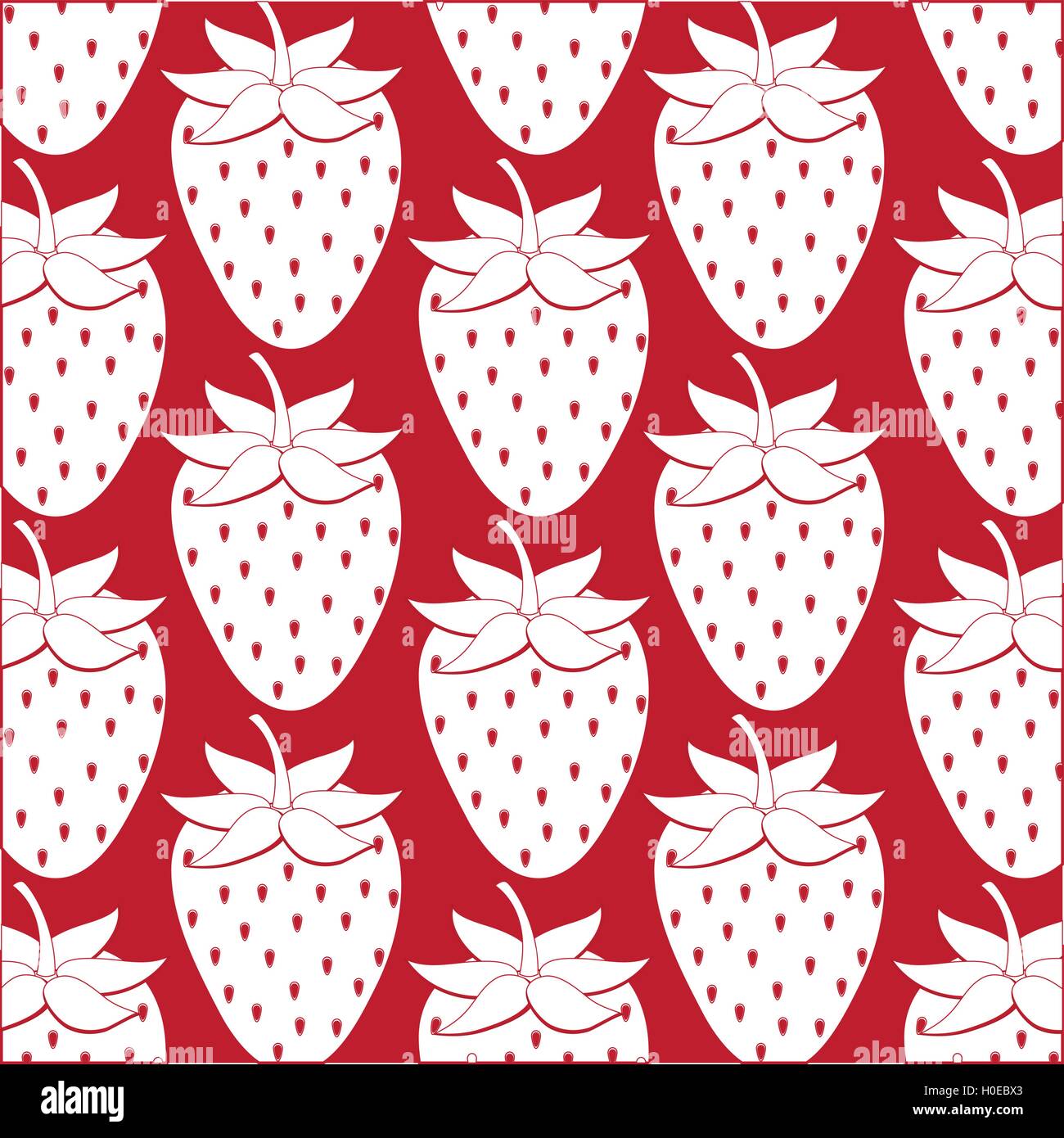 Strawberry fruit background Stock Vector Image & Art Alamy