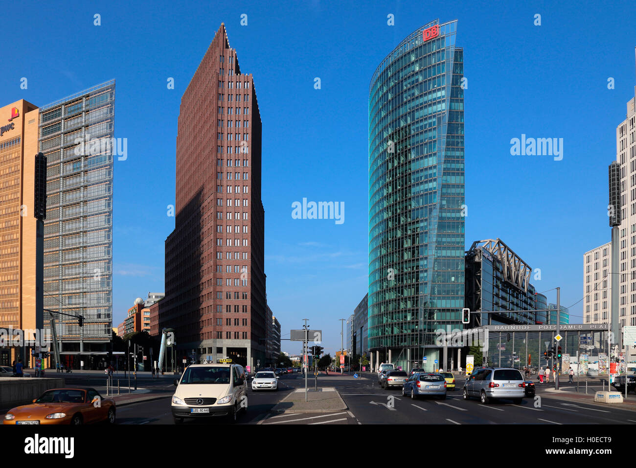 Potsdamer Square Leipziger Str Stock Photo - Alamy